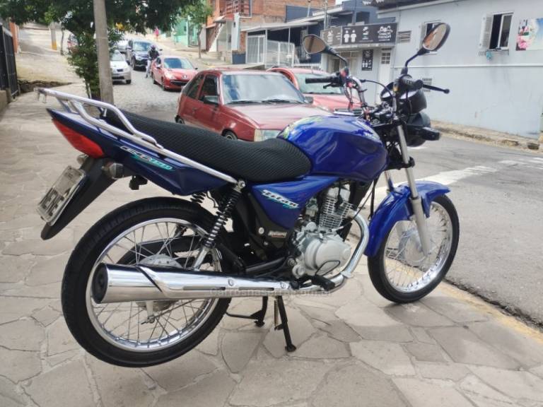 HONDA - CG 150 - 2005/2006 - Azul - R$ 9.999,00