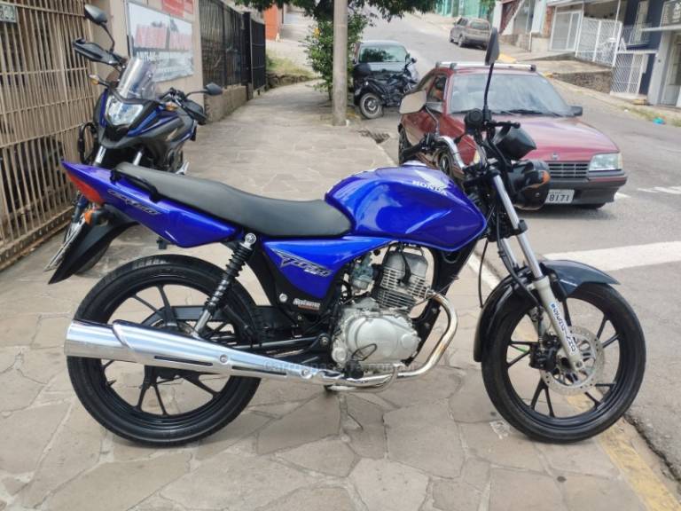 HONDA - CG 150 - 2008/2008 - Azul - R$ 10.500,00