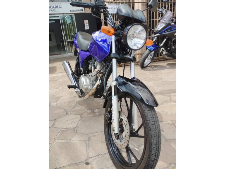 HONDA - CG 150 - 2008/2008 - Azul - R$ 10.500,00
