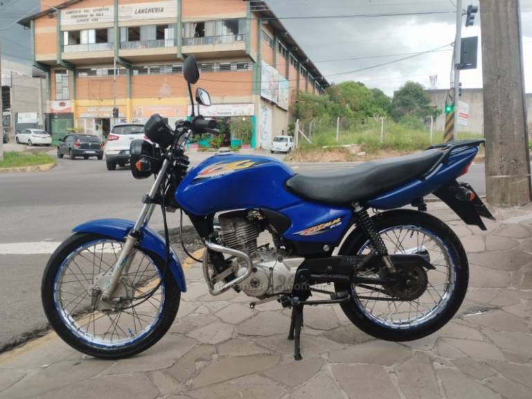 HONDA - CG 125 - 2001/2001 - Azul - R$ 7.500,00