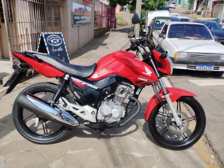 HONDA - CG 160 - 2018/2018 - Vermelha - R$ 13.999,00