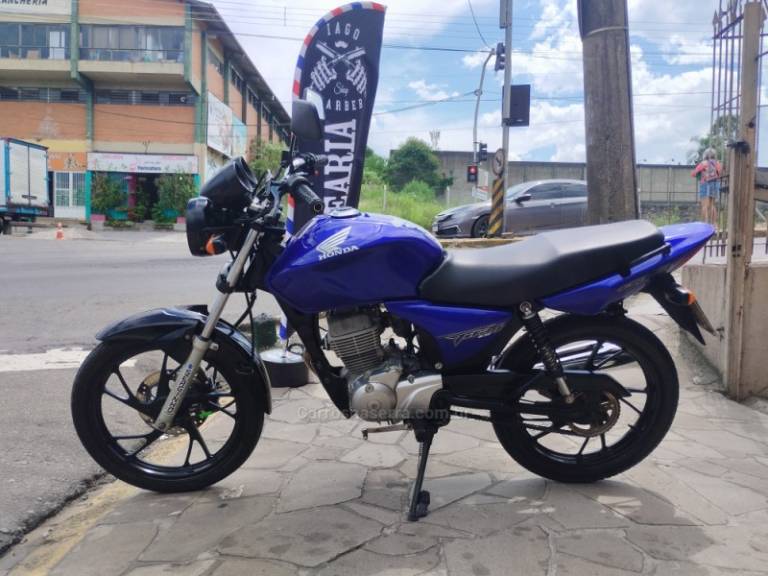 HONDA - CG 150 - 2008/2008 - Azul - R$ 10.500,00