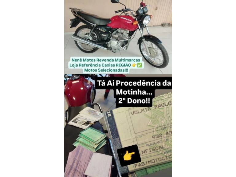 HONDA - CG 125 - 2005/2005 - Vermelha - R$ 7.500,00